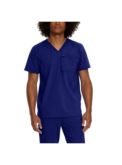 9911LKA MEN'S - Urbane Impulse Men's 1-Pocket V-Neck Scrub Top