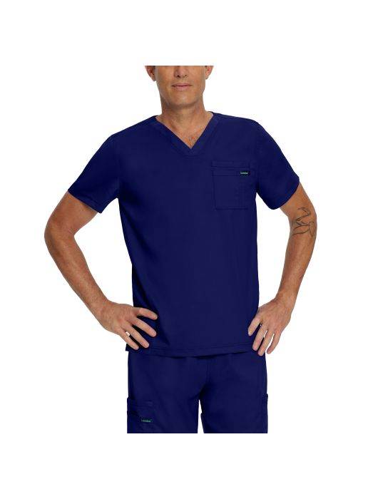 4259 MEN'S - Landau ProFlex Men's 2-Pocket V-Neck Scrub Top