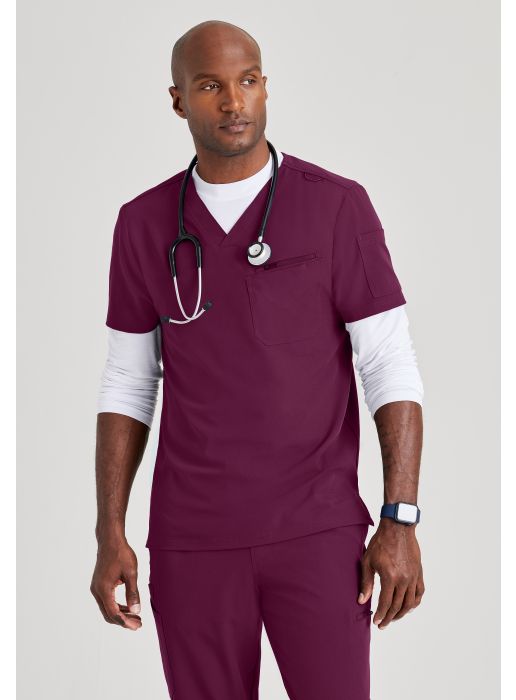 BUT153 Barco Unify Men's 3 Pocket V-neck Top