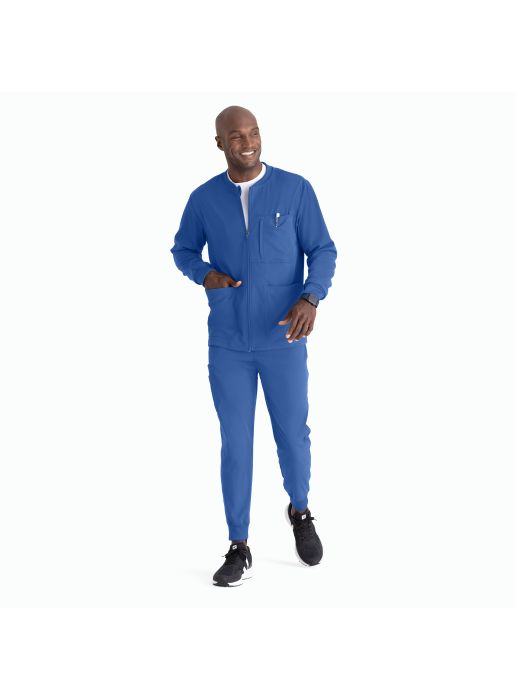 GREYS ANATOMY STRETCH GRSW871 NEW ROYAL 3XL MALE PLUS WARM UP/SWEATSHIRT