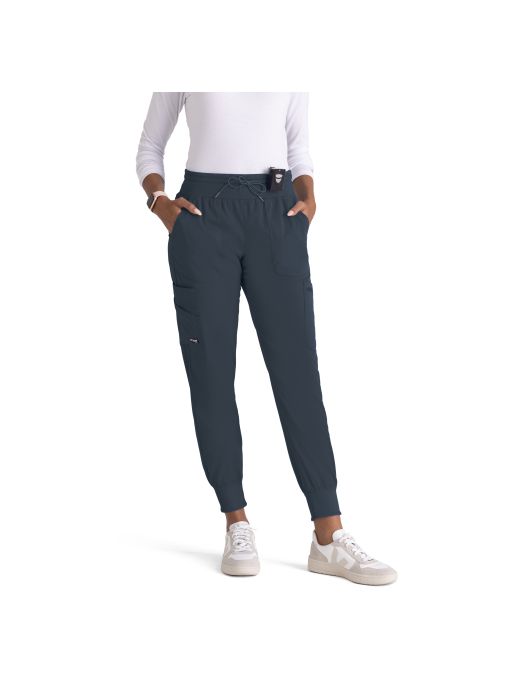GREYS ANATOMY STRETCH GRSP527 STEEL XL FEMALE REGULAR BOTTOMS