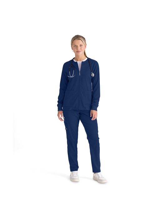 GREYS ANATOMY STRETCH GRSW873 INDIGO XS FEMALE REGULAR WARM UP/SWEATSHIRT